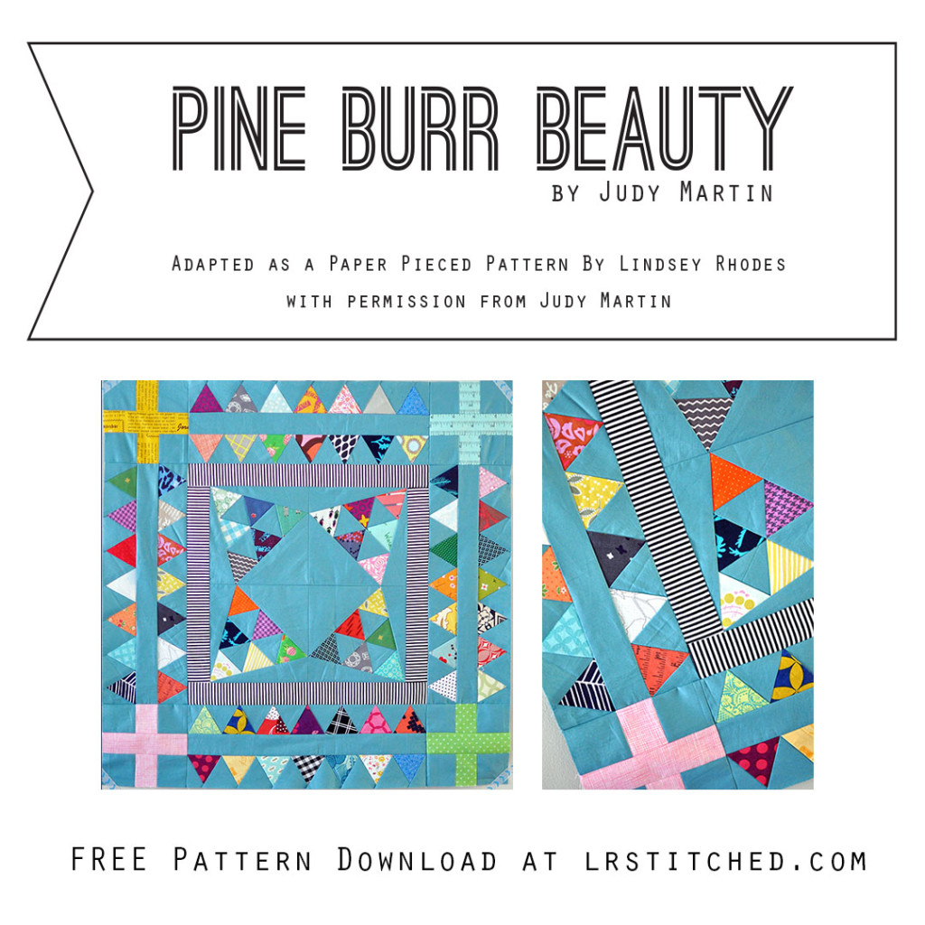 Pine Burr Beauty Free Pattern