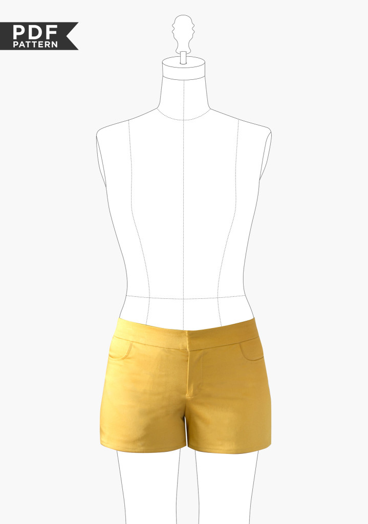 maritime shorts by Grainline Studio